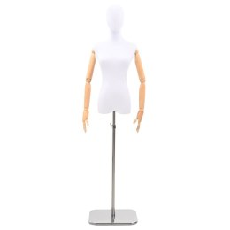 VidaXL Regulowany manekin 162-233 cm z głową i podstawą Kobieta PP