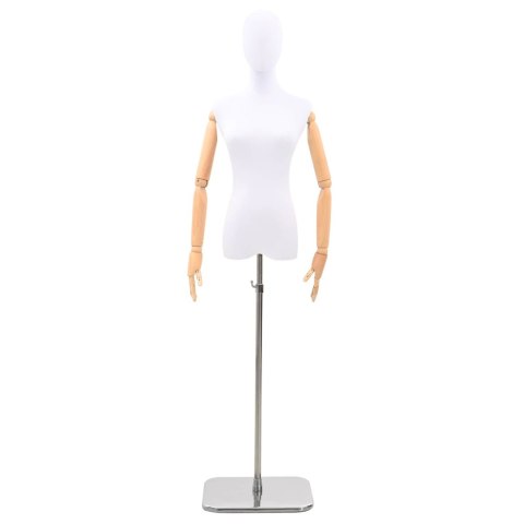 VidaXL Regulowany manekin 162-233 cm z głową i podstawą Kobieta PP