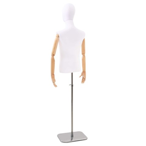 VidaXL Regulowany manekin 170-242 cm z głową i podstawą Mężczyzna PP