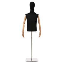 VidaXL Regulowany manekin 170-242 cm z głową i podstawą Mężczyzna PP