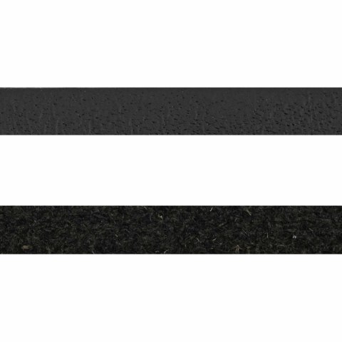 VidaXL Skórzany pasek Czarny 500 x 0,3 cm Skóra