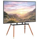 VidaXL Stojak easel na TV dla 37-86 Inch Screen 60 kg Stal i plastik