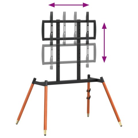 VidaXL Stojak easel na TV dla 37-86 Inch Screen 60 kg Stal i plastik