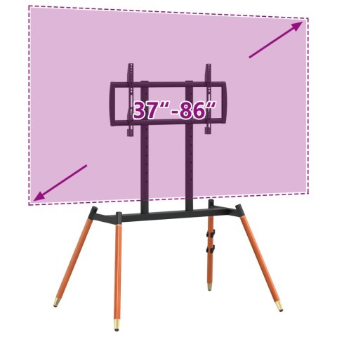 VidaXL Stojak easel na TV dla 37-86 Inch Screen 60 kg Stal i plastik