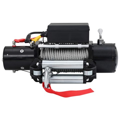 VidaXL Wciągarka elektryczna PVC Czarny