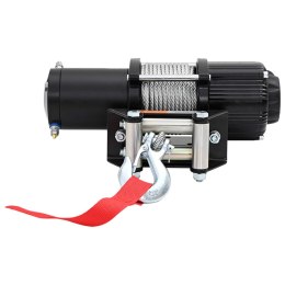 VidaXL Wciągarka elektryczna PVC Czarny