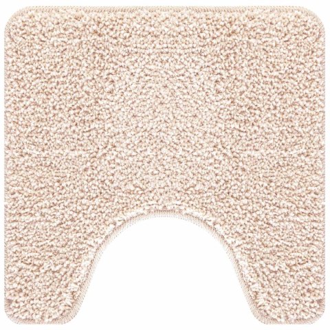 VidaXL Zestaw mat łazienkowych antypoślizgowych 3 pcs Kremowy PP