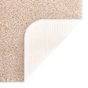 VidaXL Zestaw mat łazienkowych antypoślizgowych 3 pcs Kremowy PP