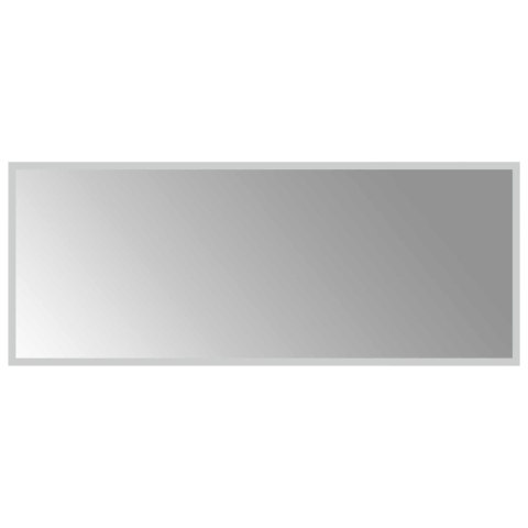 VidaXL Lustro łazienkowe LED przezroczysty 100 x 40 cm szkło hartowane