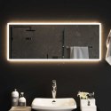 VidaXL Lustro łazienkowe LED przezroczysty 100 x 40 cm szkło hartowane