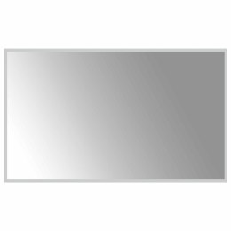 VidaXL Lustro łazienkowe LED przezroczysty 100 x 60 cm szkło hartowane