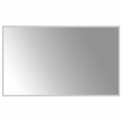 VidaXL Lustro łazienkowe LED przezroczysty 100 x 60 cm szkło hartowane
