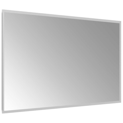 VidaXL Lustro łazienkowe LED przezroczysty 100 x 60 cm szkło hartowane