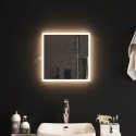 LUSTRO ŁAZIENKOWE LED PRZEZROCZYSTY 40 X 40 CM SZKŁO HARTOWANE