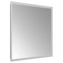 LUSTRO ŁAZIENKOWE LED PRZEZROCZYSTY 40 X 40 CM SZKŁO HARTOWANE