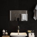 VidaXL Lustro łazienkowe LED przezroczysty 50 x 30 cm szkło hartowane