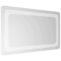 VidaXL Lustro łazienkowe LED przezroczysty 50 x 30 cm szkło hartowane