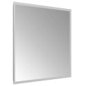 VidaXL Lustro łazienkowe LED przezroczysty 50 x 50 cm szkło hartowane