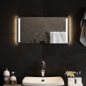 VidaXL Lustro łazienkowe LED przezroczysty 60 x 30 cm szkło hartowane