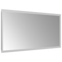 LUSTRO ŁAZIENKOWE LED PRZEZROCZYSTY 60 X 30 CM SZKŁO HARTOWANE