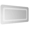 VidaXL Lustro łazienkowe LED przezroczysty 60 x 30 cm szkło hartowane