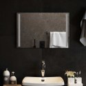 VidaXL Lustro łazienkowe LED przezroczysty 60 x 40 cm szkło hartowane
