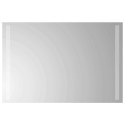VidaXL Lustro łazienkowe LED przezroczysty 60 x 40 cm szkło hartowane