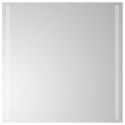 VidaXL Lustro łazienkowe LED przezroczysty 60 x 60 cm szkło hartowane