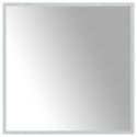 LUSTRO ŁAZIENKOWE LED PRZEZROCZYSTY 60 X 60 CM SZKŁO HARTOWANE