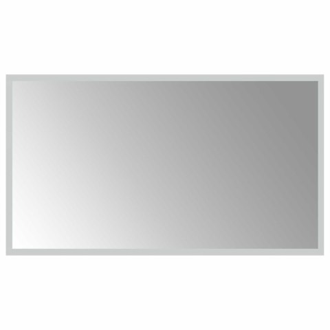 LUSTRO ŁAZIENKOWE LED PRZEZROCZYSTY 70 X 40 CM SZKŁO HARTOWANE