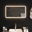 LUSTRO ŁAZIENKOWE LED PRZEZROCZYSTY 70 X 40 CM SZKŁO HARTOWANE
