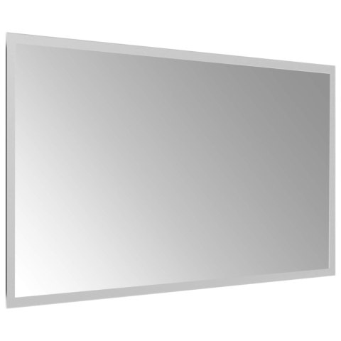 LUSTRO ŁAZIENKOWE LED PRZEZROCZYSTY 70 X 40 CM SZKŁO HARTOWANE