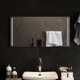 VidaXL Lustro łazienkowe LED przezroczysty 80 x 40 cm szkło hartowane