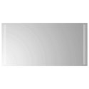 VidaXL Lustro łazienkowe LED przezroczysty 80 x 40 cm szkło hartowane