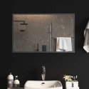 VidaXL Lustro łazienkowe LED przezroczysty 80 x 50 cm szkło hartowane