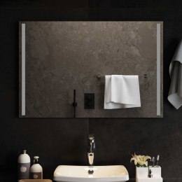LUSTRO ŁAZIENKOWE LED PRZEZROCZYSTY 90 X 60 CM SZKŁO HARTOWANE