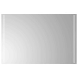 LUSTRO ŁAZIENKOWE LED PRZEZROCZYSTY 90 X 60 CM SZKŁO HARTOWANE