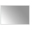 VidaXL Lustro łazienkowe LED przezroczysty 90 x 60 cm szkło hartowane