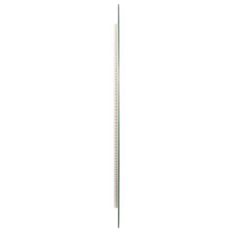 VidaXL Lustro łazienkowe LED przezroczysty Ø 70 cm szkło hartowane