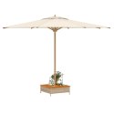 OSŁONA NA PODSTAWĘ PARASOLA OGRODOWEGO BEŻOWA 70X70X25CM