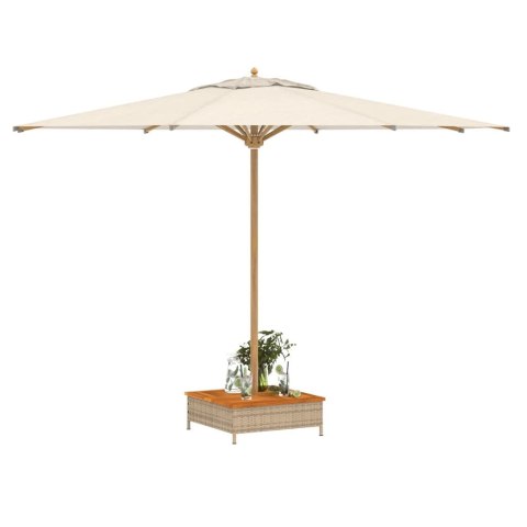 OSŁONA NA PODSTAWĘ PARASOLA OGRODOWEGO BEŻOWA 70X70X25CM