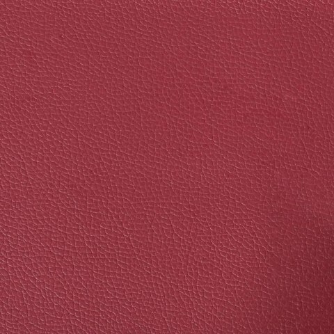 VidaXL Sofa Chesterfield, 3-os., bordowa, tapicerowana sztuczną skórą