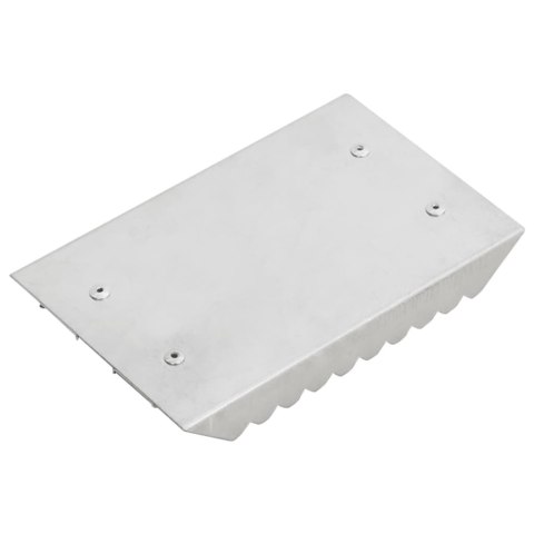 VidaXL Zgrzebła dla konia, 3 szt., srebrne, aluminiowe
