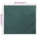VidaXL Kaptury ochronne z suwakiem, 2 szt., 70 g/m² 3,93x3,5 m