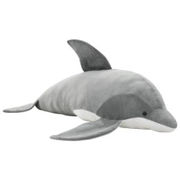 VidaXL Pluszowy delfin przytulanka, szary