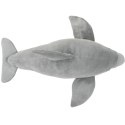VidaXL Pluszowy delfin przytulanka, szary