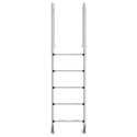 VidaXL Drabinka do basenu, 54x38x211 cm, stal nierdzewna 304