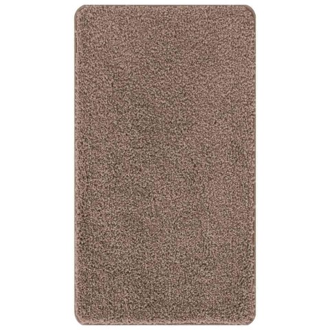 VidaXL Mata łazienkowa antypoślizgowa Brązowy 70 x 120 cm PP