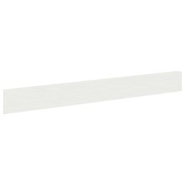 VidaXL Krawężnik do trawnika 10 pcs 100 x 12 cm Stal Biały
