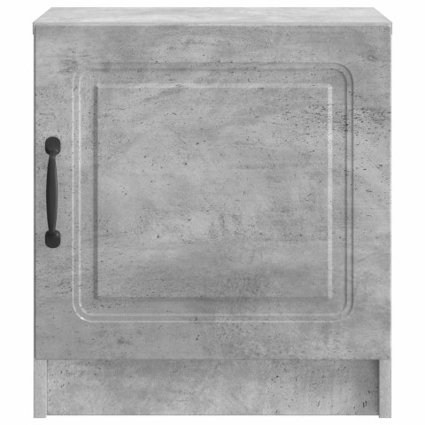 VidaXL Szafka Nocna 2 pcs Betonowy szary 43 x 34,5 x 47 cm